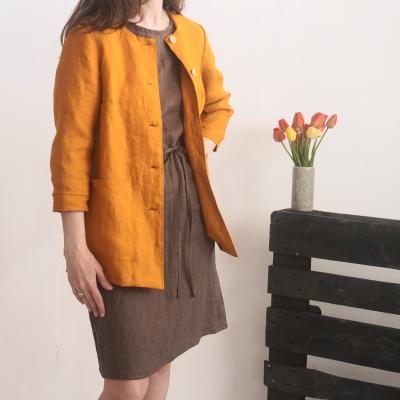 Veste en lin boutonnée VOLTA