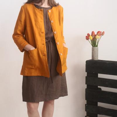 Veste en lin boutonnée VOLTA