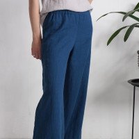 Pantalon large en lin MAHI