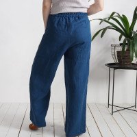 Pantalon large en lin MAHI