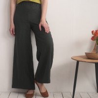Pantalon large en lin MAHI