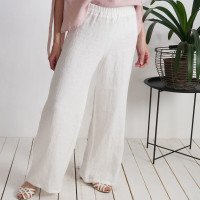 Pantalon large en lin MAHI