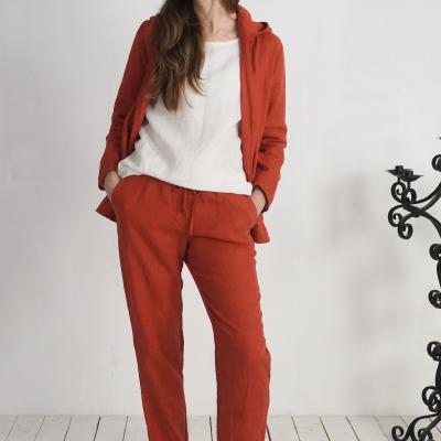 Pantalon en lin à cordon VOLGA