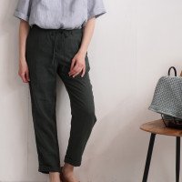 Pantalon en lin à cordon VOLGA