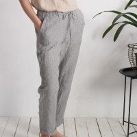 Pantalon en lin à cordon VOLGA