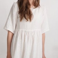Robe de mariée bohème en lin pour la grossesse COLORADO