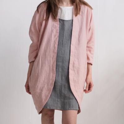 Veste longue ample en lin SELENGA