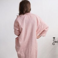 Veste longue ample en lin SELENGA