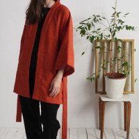 Veste kimono en lin KOSI
