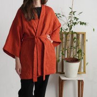 Veste kimono en lin KOSI