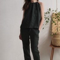 Ensemble en lin LUNI et VOLGA, haut et pantalon