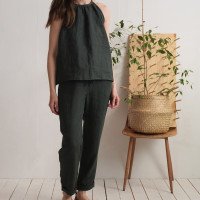 Ensemble en lin LUNI et VOLGA, haut et pantalon