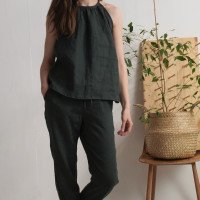 Ensemble en lin LUNI et VOLGA, haut et pantalon