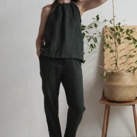 Ensemble en lin LUNI et VOLGA, haut et pantalon