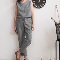 Ensemble en lin MURRAY et VOLGA, débardeur et pantalon