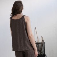 Ensemble d’été en lin NILE et DON, caraco et short