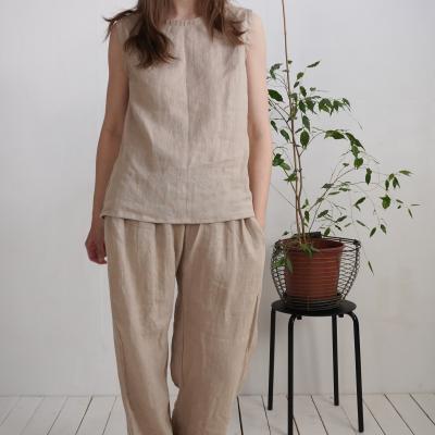 Ensemble en lin MURRAY et VILYUY, débardeur et pantalon
