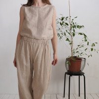 Ensemble en lin MURRAY et VILYUY, débardeur et pantalon