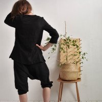 Ensemble en lin VOLTA et IRTYSH, veste et sarouel