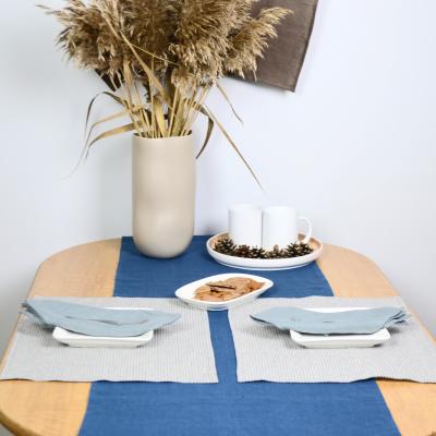 Chemin de table en lin naturel