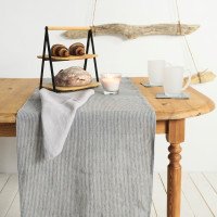 Chemin de table moderne en lin