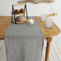 Chemin de table moderne en lin