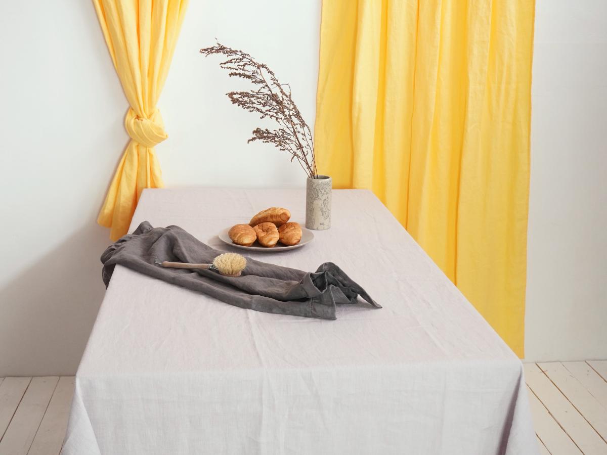 Nappe en lin lavé