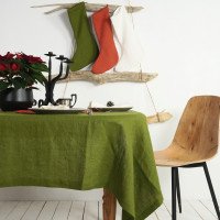 Nappe en lin pour la salle à manger