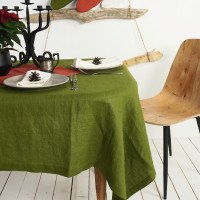 Nappe en lin pour la salle à manger