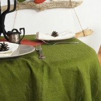 Nappe en lin pour la salle à manger