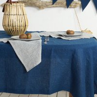 Nappe en lin naturel lavé