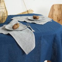 Nappe en lin naturel lavé
