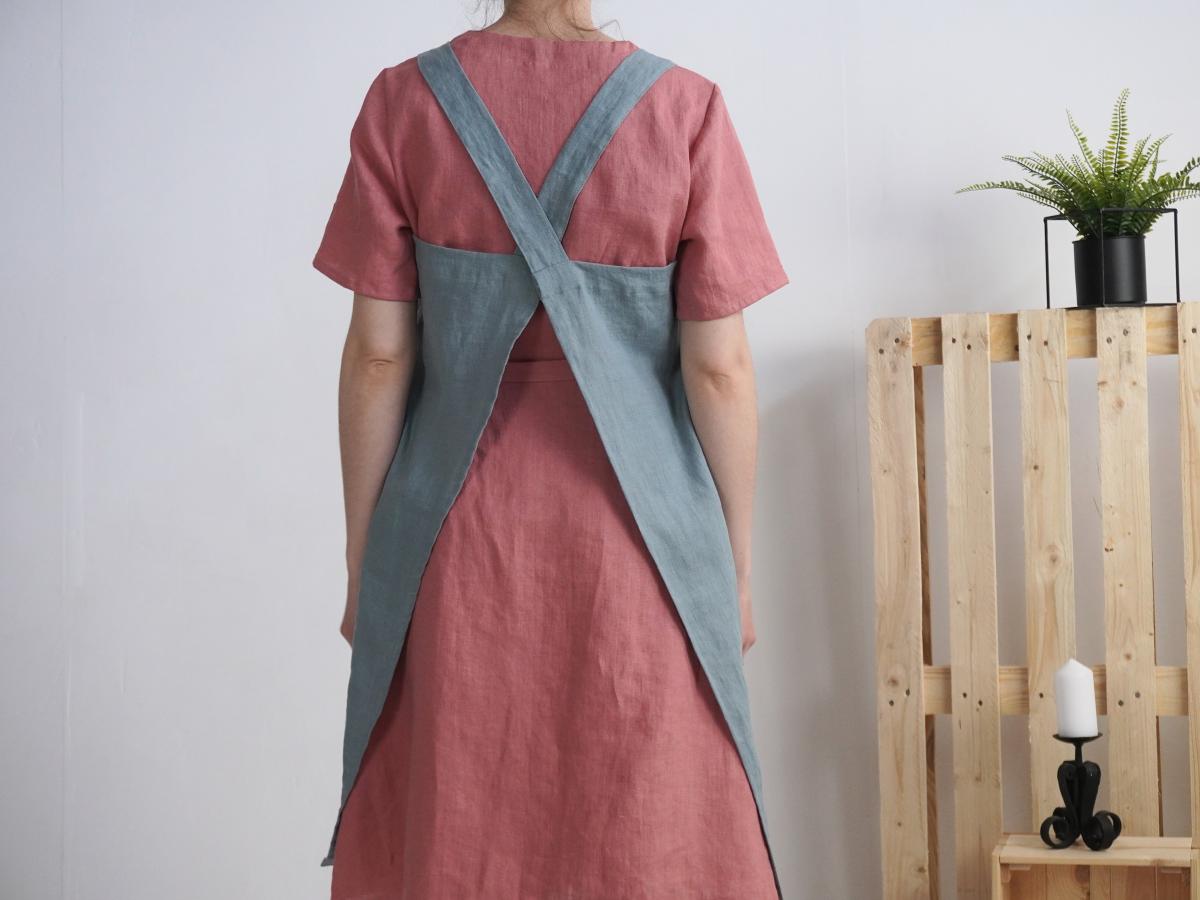 Tablier japonais en lin