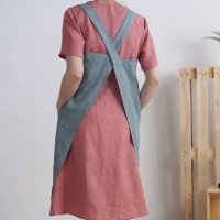 Tablier japonais en lin