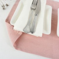 Sets de table rectangulaires en lin