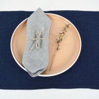 Ensemble de sets de table en lin lavé