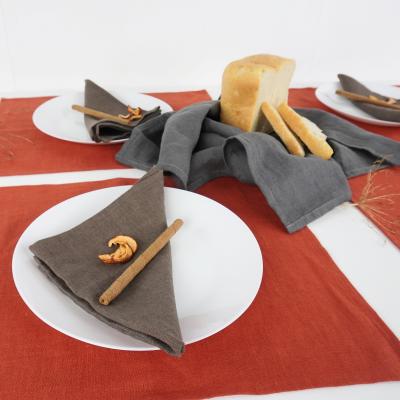 Sets de table rectangulaires en lin