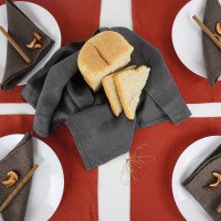 Sets de table rectangulaires en lin