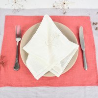 Sets de table en lin naturel