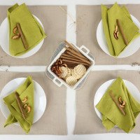 Sets de table en lin pour la cuisine