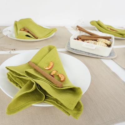 Sets de table en lin pour la cuisine