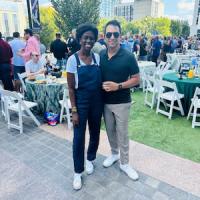 Photo de Salopette en lin à bretelles réglables SHANNON partagée par Afua