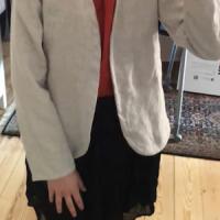 Photo de Veste kimono courte en lin PURUS partagée par Sonja