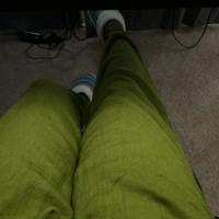 Photo de Pantalon de grossesse en lin à cordon VOLGA partagée par Jasmine