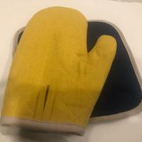 Photo de Gant de cuisine et manique en lin partagée par Aanal