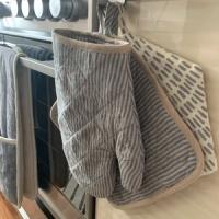 Photo de Gant de cuisine et manique en lin partagée par Dianora