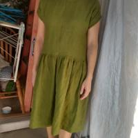 Photo de Blouse simple en lin à encolure ronde ELBE partagée par Abbie