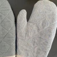 Photo de Gant de cuisine et manique en lin partagée par Lena