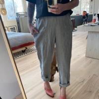 Photo de Pantalon fuselé en lin THAMES partagée par DANIELE