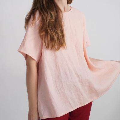 Blouse trapèze ample en lin OKAVANGO